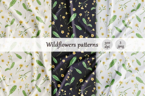 Download Digital Sheet Paper "Wildflowers" - Wildflowers Collection