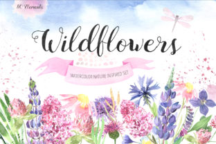 Download Watercolor Wildflowers Set - Wildflowers Collection